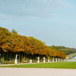 Versailles gardens in France