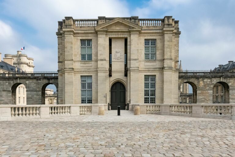 Vincennes in France, the beautiful castle