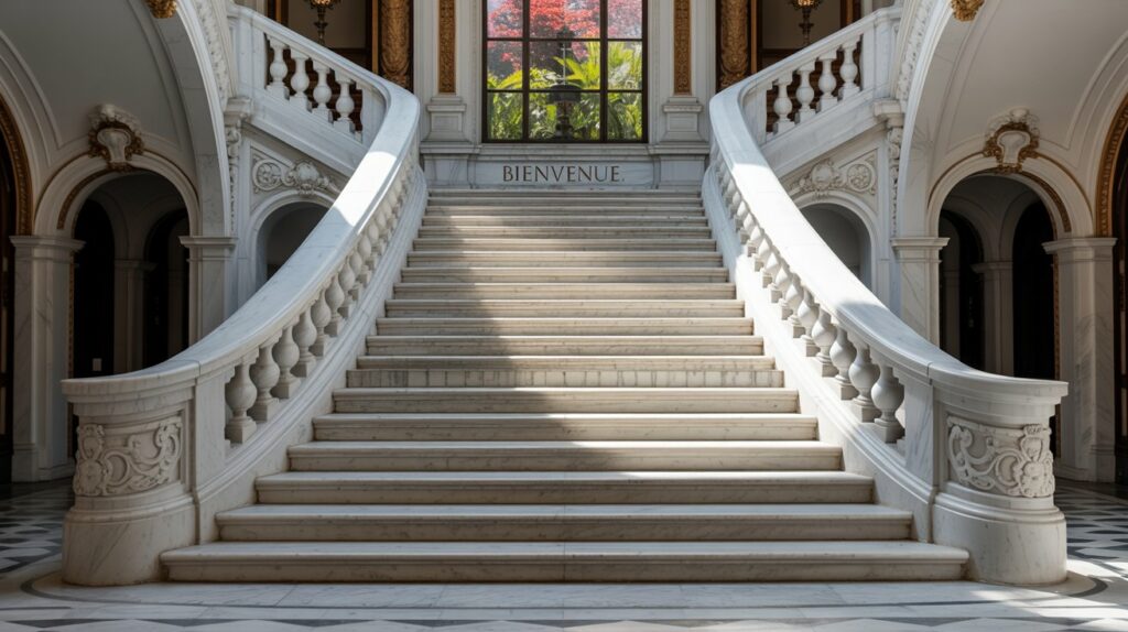 escalier en marbre 2