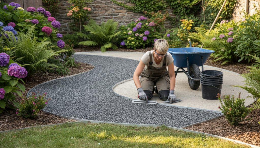 résine de marbre pose 2